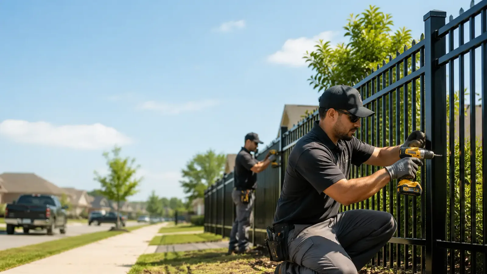 Metal Fence Installation in Albany, WI